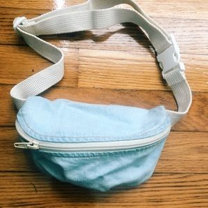 American Apparel Light Denim Fanny Pack